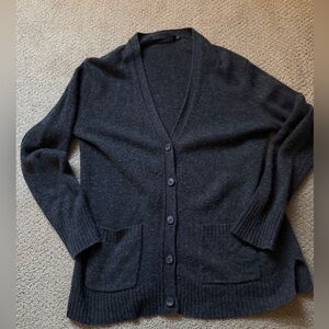 Jenni Kayne v neck wool cashmere blend cardigan - small. EUC!